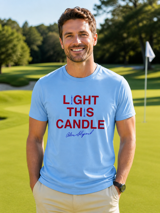 Light This Candle - Light Blue