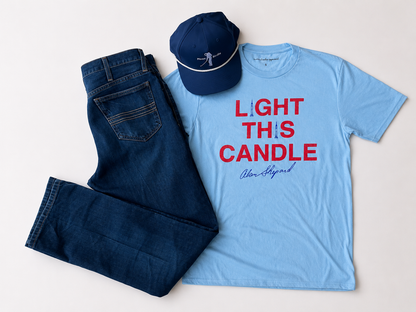 Light This Candle - Light Blue