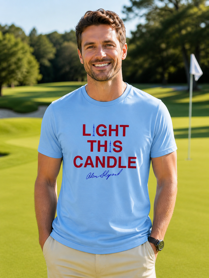 Light This Candle - Light Blue