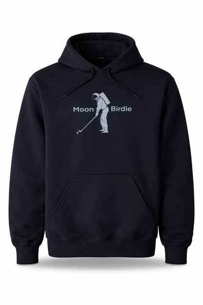 Fleece Logo Hoodie - Midweight Black