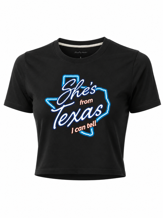 She’s From Texas - Crop Top