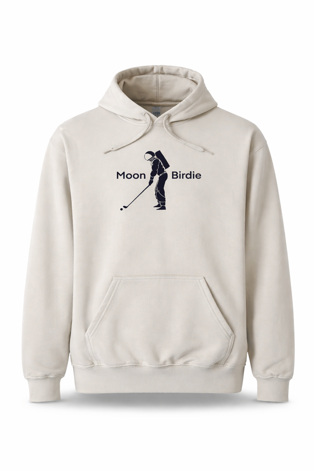 Fleece Logo Hoodie - Midweight Sand