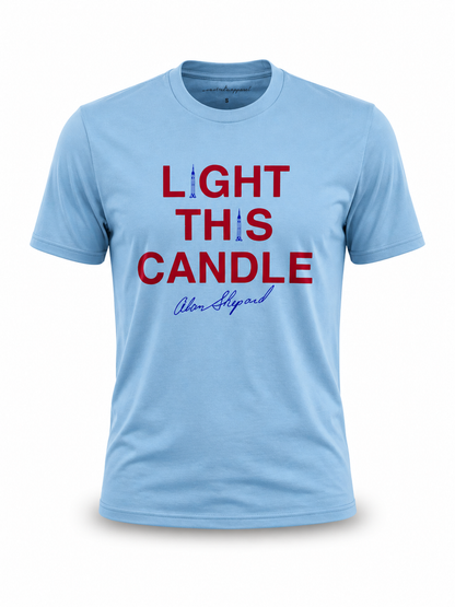 Light This Candle - Light Blue