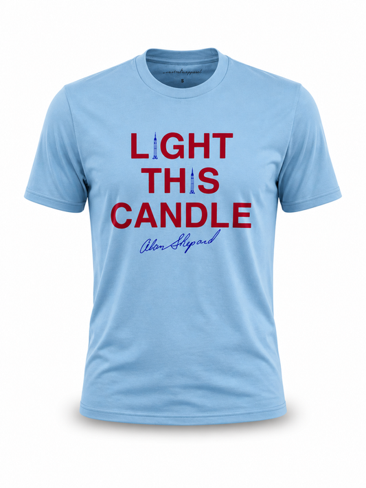 Light This Candle - Light Blue